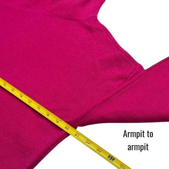 The Group by Babaton Pink 100% Cashmere Cozy Turtleneck Valentine’s Holiday XS - Picture 9 of 10